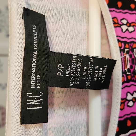 NWT Dress by I N C International Concepts Size P/P - Picture 2 of 4